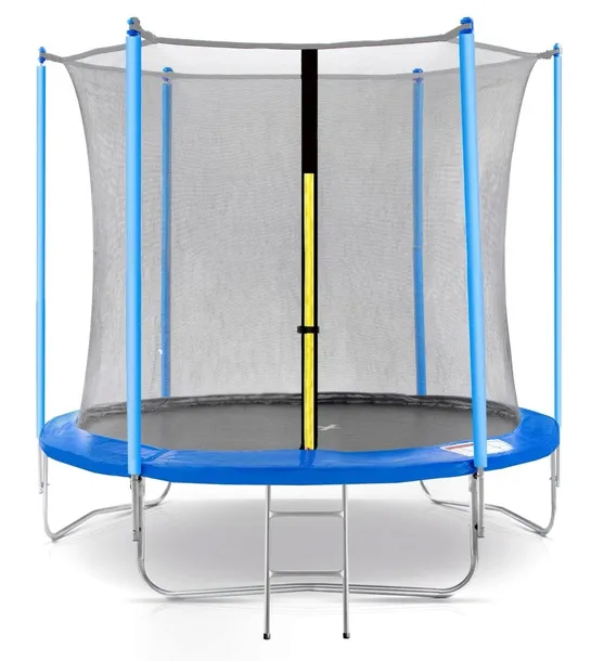 Duża Trampolina Ogrodowa Dla Dzieci 6FT 183CM CORCIANO z Siatką i Drabinką