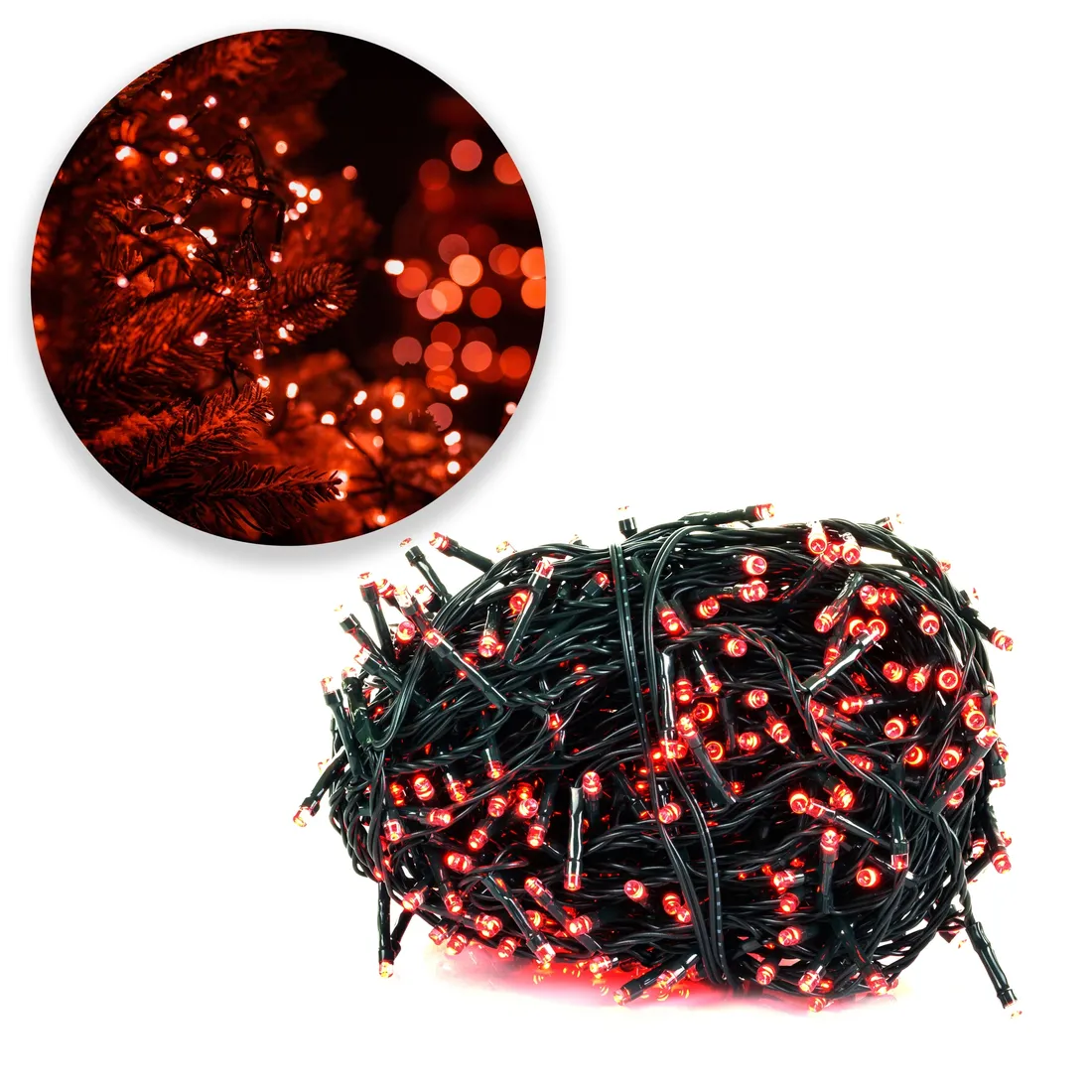 lampki-100led-czerwone