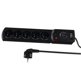przedluzacz-przeciwprzepieciowy-r5-5gniazdowy-5m-czarny