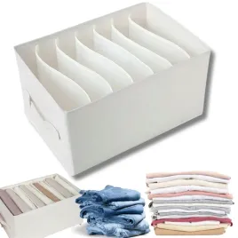 organizer-na-ubrania-bielizne-spodnie-do-szuflady-szafy-skarpetki-bialy