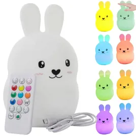 lampka-nocna-dla-dzieci-led-krolik-dotyk-rgb-pilot