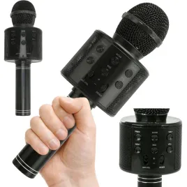 mikrofon-bezprzewodowy-bluetooth-glosnik-karaoke-modulator-glosu-okragly