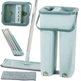 mop-plaski-z-wyciskaczem-z-wiadrem-dwukomorowym-separacja-wody-dwukomorowy