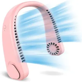 wiatrak-przenosny-na-szyje-wiszacy-wentylator-rozowy