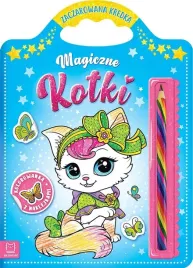 magiczne-kotki-kolorowanka-z-naklejkami