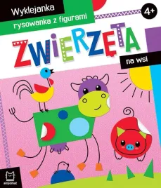 wyklejanka-rysowanka-z-figurami-zwierzeta-na-wsi