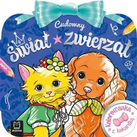 kolorowanka-z-kokardka-cudowny-swiat-zwierzat