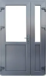 drzwi-kacprzak-140x210-drzwi-zewnetrzne-pcv-antracyt-lewe-szyba-panel