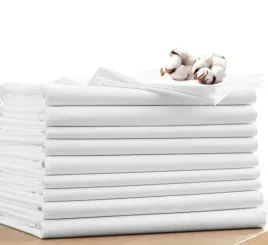 przescieradlo-100percent-bawelniane-100x200-biale-bez-gumki-hotelowe-noris-145g-m