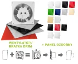 panel-do-wentylatora-drim-abs-bialy-polysk-ksztalt-kwadratowy
