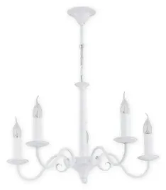 zyrandol-klasyczny-asti-5xe14-bialy-swiecznikowy-lemir-o2895-w5-bia