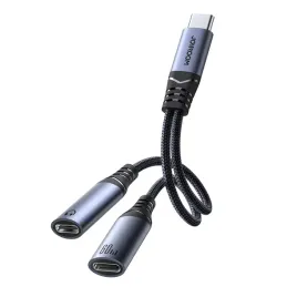 2w1-adapter-przejsciowka-ladowarka-sluchawki-usb-c-do-2x-usb-c-czarny
