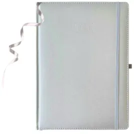 kalendarz-dzienny-a4-2026-terminarz-ksiazkowy-elegance-metalic-srebrny