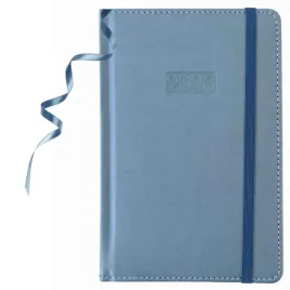 kalendarz-dzienny-b6-lux-2026-terminarz-ksiazkowy-metalic-niebieski