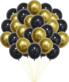 balony-lateksowe-zlote-czarne-30cm-50-sztuk-zestaw-balonow-zloto-czarnych