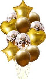 balony-zestaw-gwiazda-serce-konfetti-zlote-30-46cm-12-sztuk