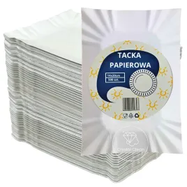 tacki-papierowe-jednorazowe-biale-14x20-cm-tacka-papierowa-zestaw-500-sztuk