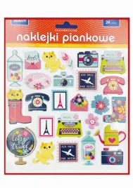 naklejki-piankowe-dekoracyjne-kotki-znaczki-podroze-24-sztuki