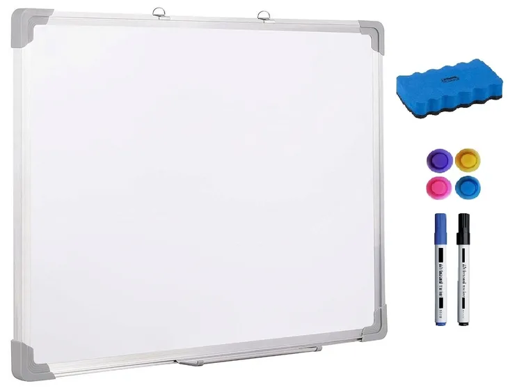 Tablica Magnetyczna Suchościeralna Biała na Magnesy 40x60 +GRATISY