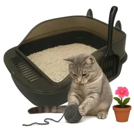 duza-kuweta-dla-kota-z-uszami-czarna-otwarta-solidna-wytrzymala-xxl-lopatka