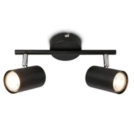 lampa-sufitowa-2xgu10-czarna-reflektor-regulowany-do-sypialni-korytarza