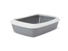 savic-iriz-kuweta-z-rantem-dla-kota-42cm-szara