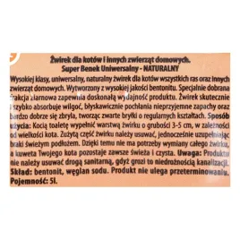 certech-super-benek-uniwersalny-naturalny-zwirek-dla-kota-zbrylajacy-5-l