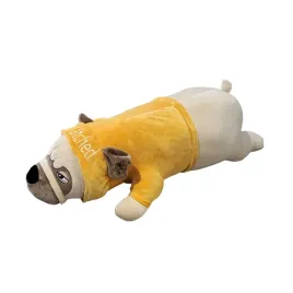 pies-mops-buldog-sweterek-maskotka-poduszka-zaglowek-przytulanka