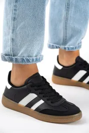 czarne-sneakersy-damskie-z-bialymi-paskami-na-gumowej-podeszwie-36