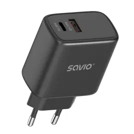 savio-ladowarka-sieciowa-30w-quick-charge-power-delivery-3-0-la-06-b