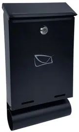 skrzynka-na-listy-york-tuba-czarny-mat