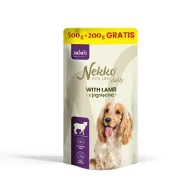 nekko-daily-adult-mokra-karma-dla-psow-z-jagniecina-500g-200g-gratis
