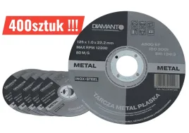 tarcza-tnaca-do-metalu-125mm-x-1mm-x-222mm-diamanto-inox-steel-400szt