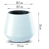 donica-heos-bialy-32l-ksztalt-okragly