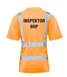 koszulka-brixton-flash-pomaranczowy-z-nadrukiem-inspektor-bhp-m