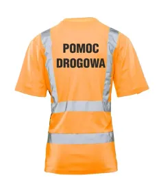 koszulka-brixton-flash-pomaranczowy-z-nadrukiem-pomoc-drogowa-l