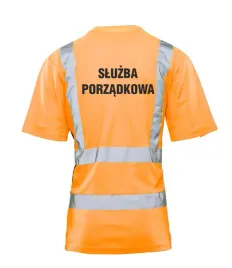 koszulka-brixton-flash-pomaranczowy-z-nadrukiem-sluzba-porzadkowa-4xl
