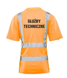 koszulka-brixton-flash-pomaranczowy-z-nadrukiem-sluzby-techniczne-s