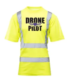 koszulka-brixton-flash-zolty-z-nadrukiem-drone-pilot-m