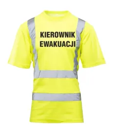koszulka-brixton-flash-zolty-z-nadrukiem-kierownik-ewakuacji-xl