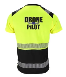 koszulka-z-siateczki-iguana-ts-zolty-z-nadrukiem-drone-pilot-s