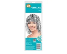 peruka-foliowa-srebrna