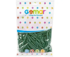 balony-rurki-wloskie-emerald-green-100szt