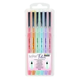 cienkopisy-le-pen-flex-pastel-6-kolorow