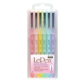 cienkopisy-le-pen-pastel-6-kolorow