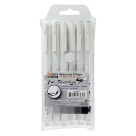 cienkopisy-graficzne-do-szkicow-szare-6szt