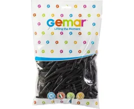 balony-rurki-wloskie-czarne-100szt
