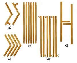 stelaz-heksagonalny-zloty-200x200cm