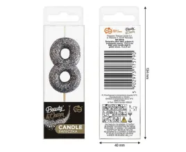 swieczka-piker-8-czarna-brokatowa-11x3-5-cm