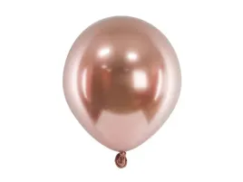 balony-glossy-rozowe-zloto-12cm-50szt